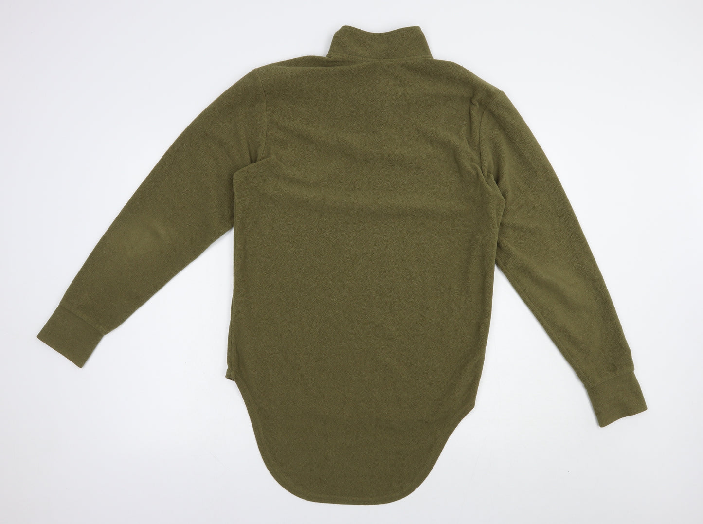 Preworn Mens Green  Polyester Pullover Sweatshirt Size M   - combat undershirt thermal