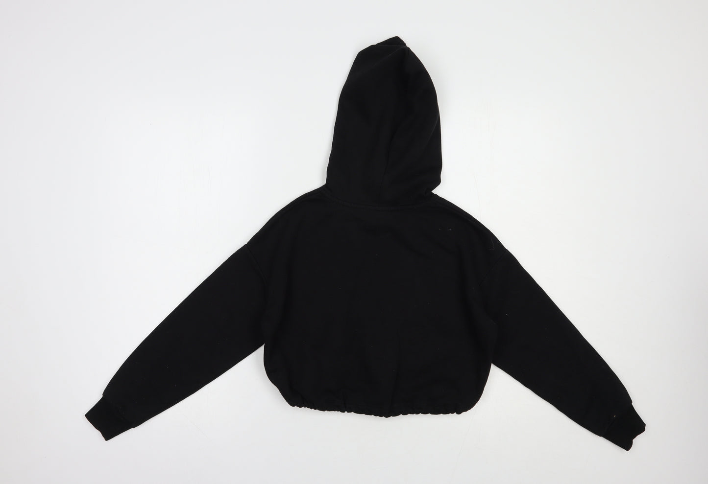 New Look Girls Black  Polyester Pullover Hoodie Size 10-11 Years  Pullover - Brooklyn N.Y.