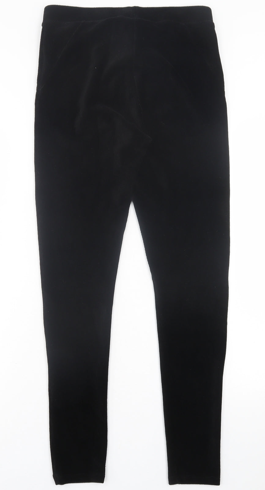 F&F Womens Black  Polyester Capri Leggings Size 12 L29 in
