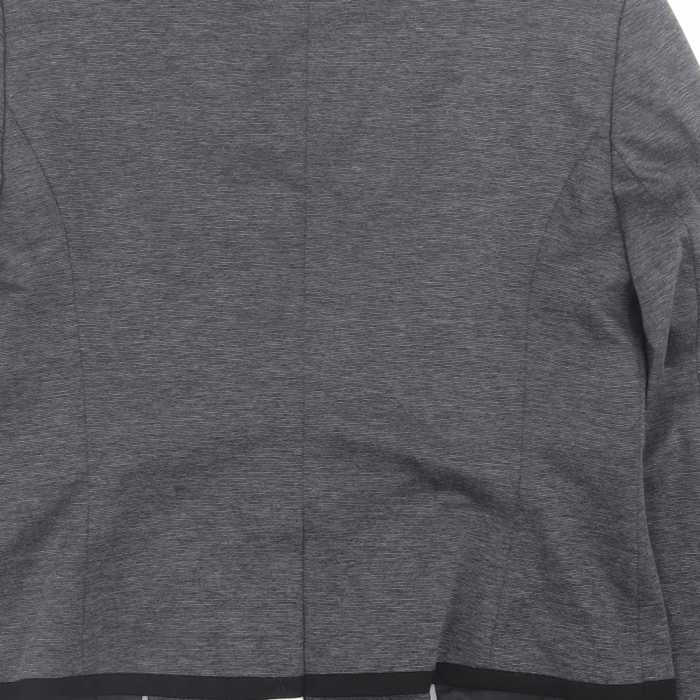 The Department Womens Grey   Jacket Blazer Size 16  Button
