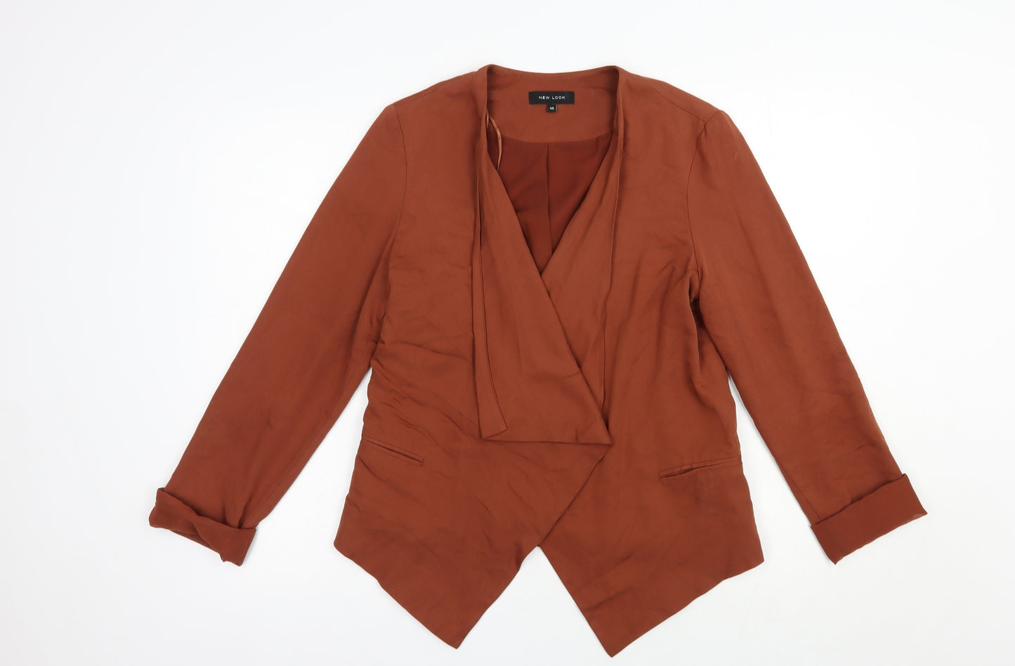 New Look Womens Brown   Jacket Blazer Size 10