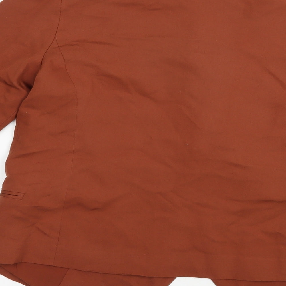 New Look Womens Brown   Jacket Blazer Size 10