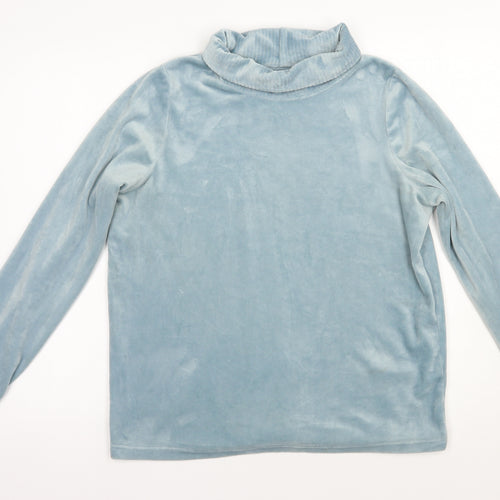 Primark Womens Blue  Polyester Top Lounge Set Size 6