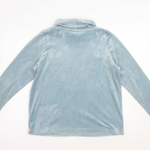 Primark Womens Blue  Polyester Top Lounge Set Size 6