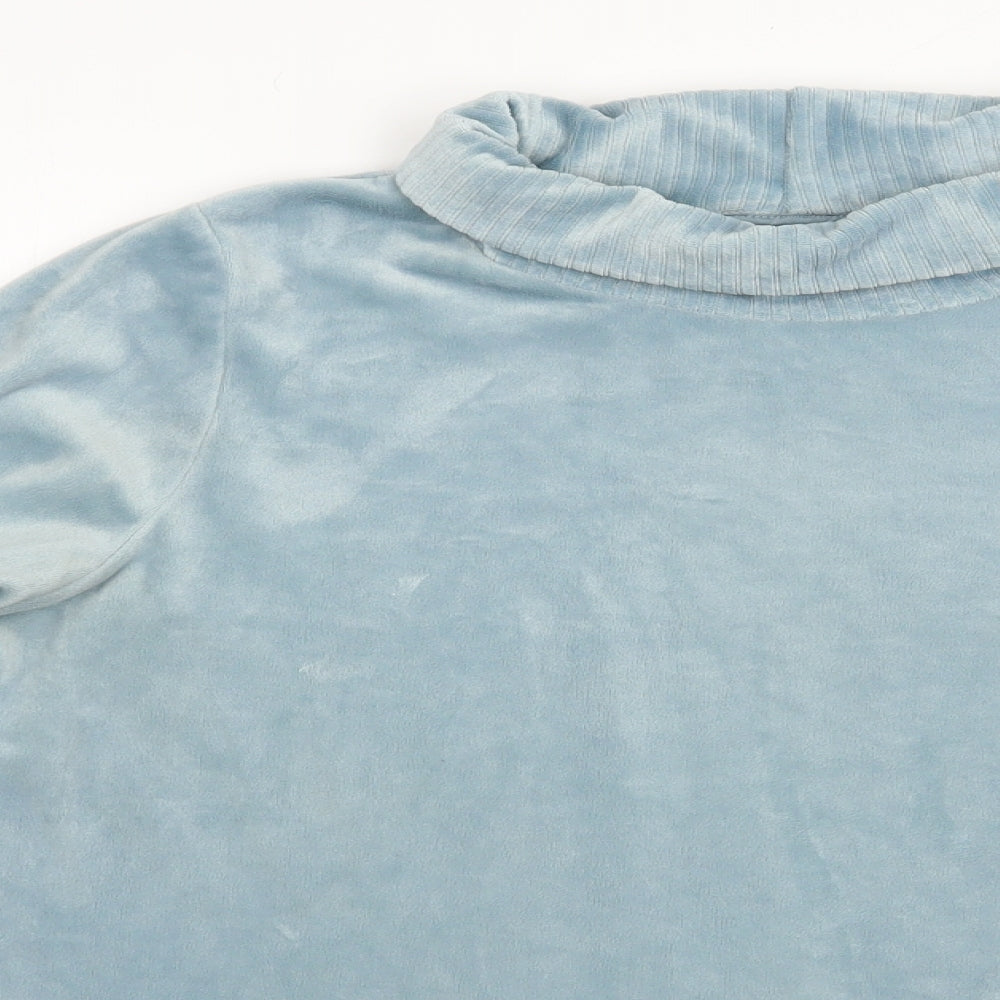 Primark Womens Blue  Polyester Top Lounge Set Size 6