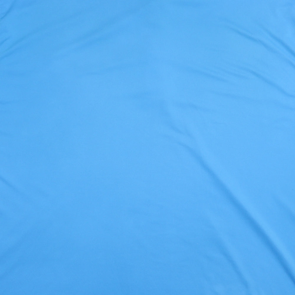 Ben Hogan Mens Blue  Polyester  T-Shirt Size 3XL Collared