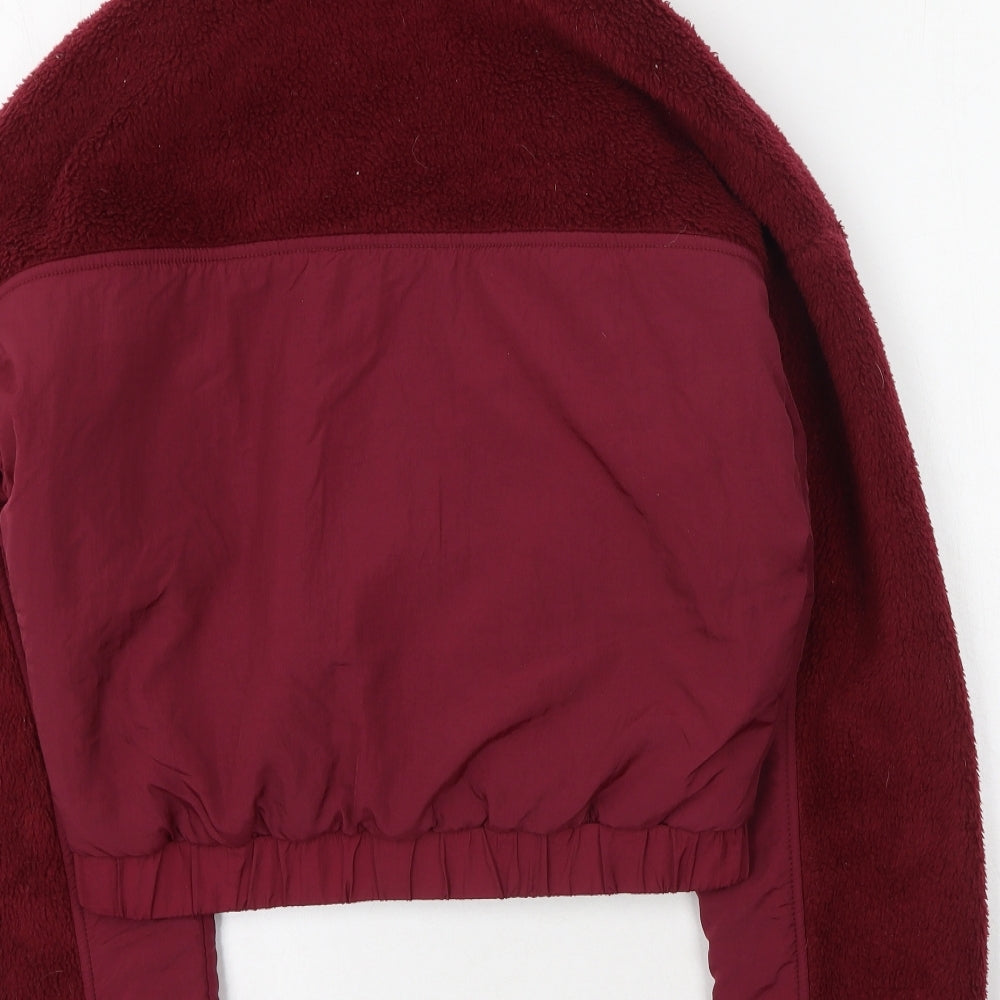 Urban Outfitters Womens Red   Bomber Jacket Coat Size S