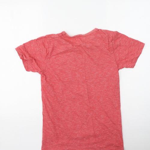 Nanny State Womens Multicoloured  Cotton Basic T-Shirt Size XS Round Neck