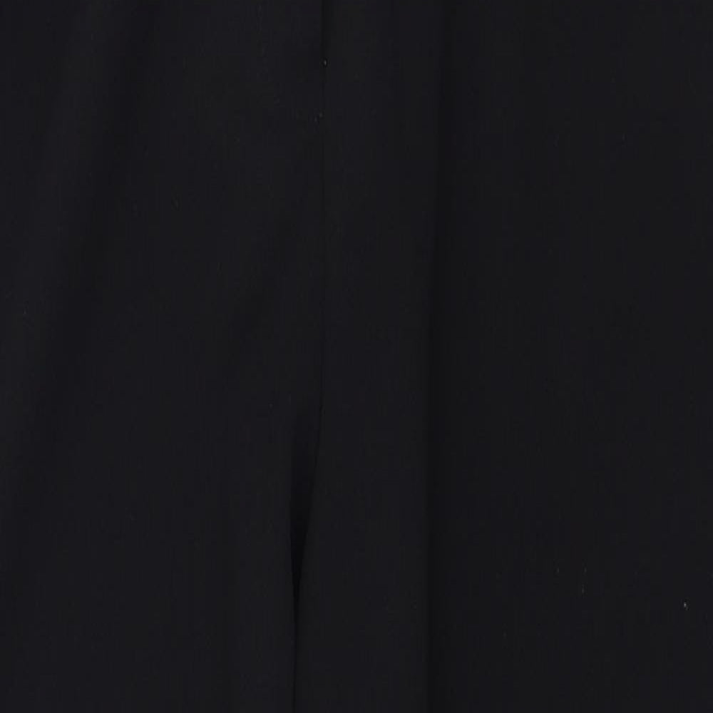 Primark Womens Black  Polyester Jogger Trousers Size 14 L26 in Regular