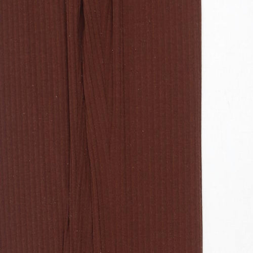 New look  Womens Brown  Polyester Jegging Trousers Size 8 L32 in Regular
