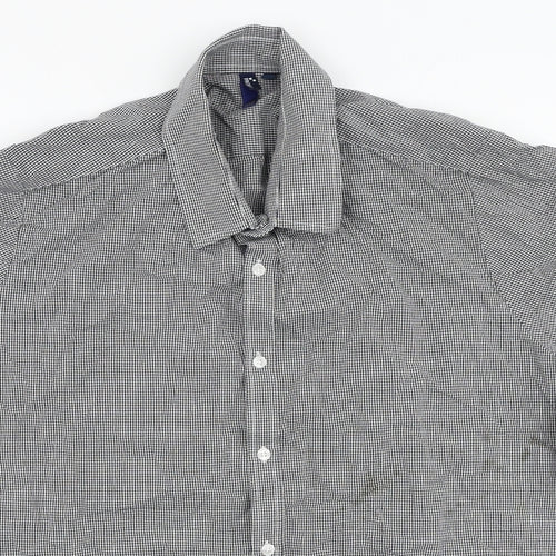 Premier Mens Multicoloured Check Cotton  Polo Size XL Collared