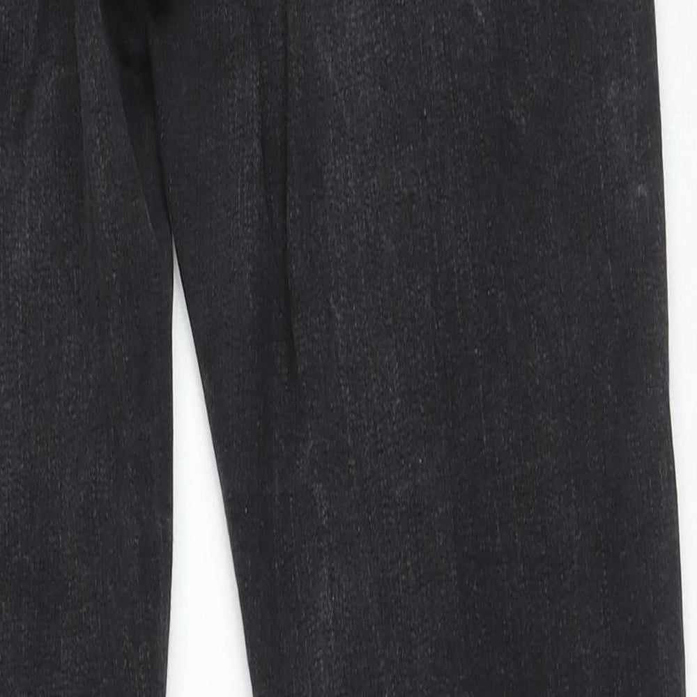 Denim & Co. Womens Grey  Cotton Skinny Jeans Size 14 L28 in Regular