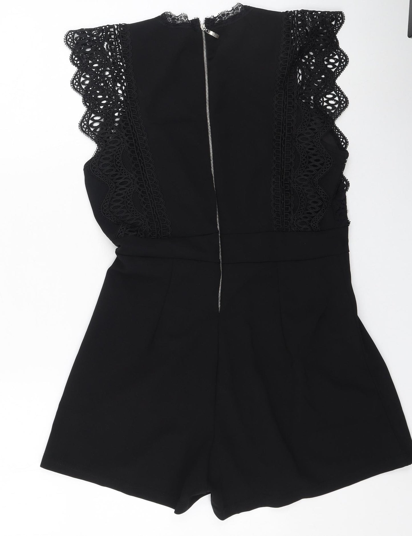 Cameo Rose  Womens Black  Polyester Playsuit One-Piece Size 12 L4 in