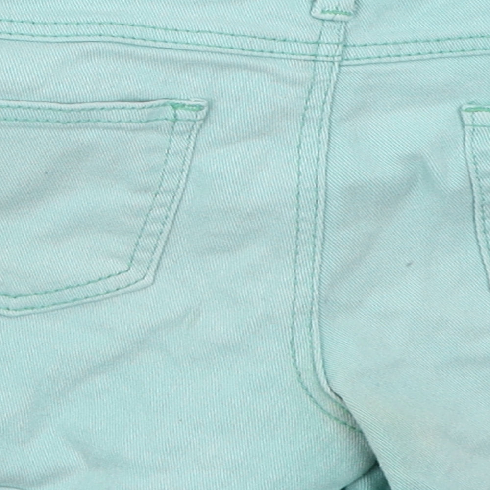 Rivers Girls Blue  Cotton Hot Pants Shorts Size 14 Years  Regular
