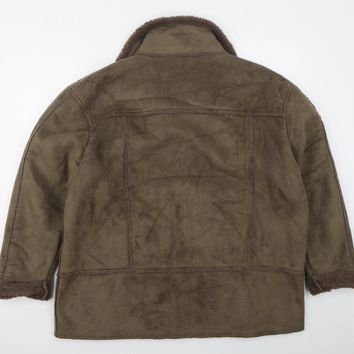 Urban Spirit Womens Brown   Jacket  Size XL  Zip