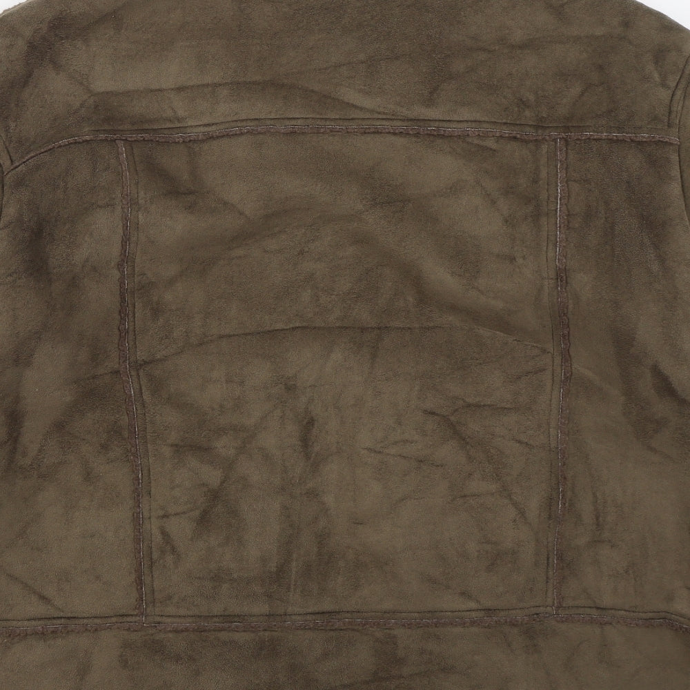 Urban Spirit Womens Brown   Jacket  Size XL  Zip