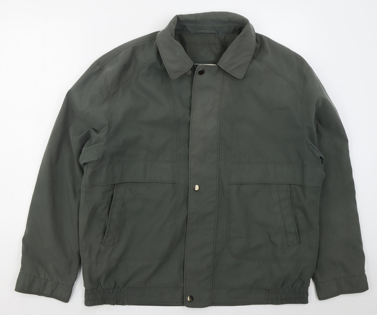 EWM Mens Green   Jacket  Size L  Zip
