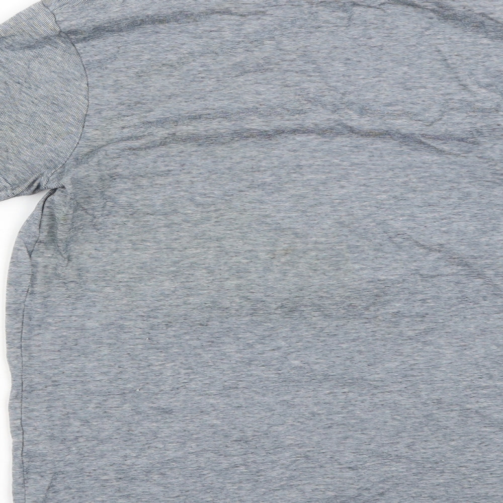 George Boys Grey  Cotton Basic T-Shirt Size 9-10 Years Round Neck