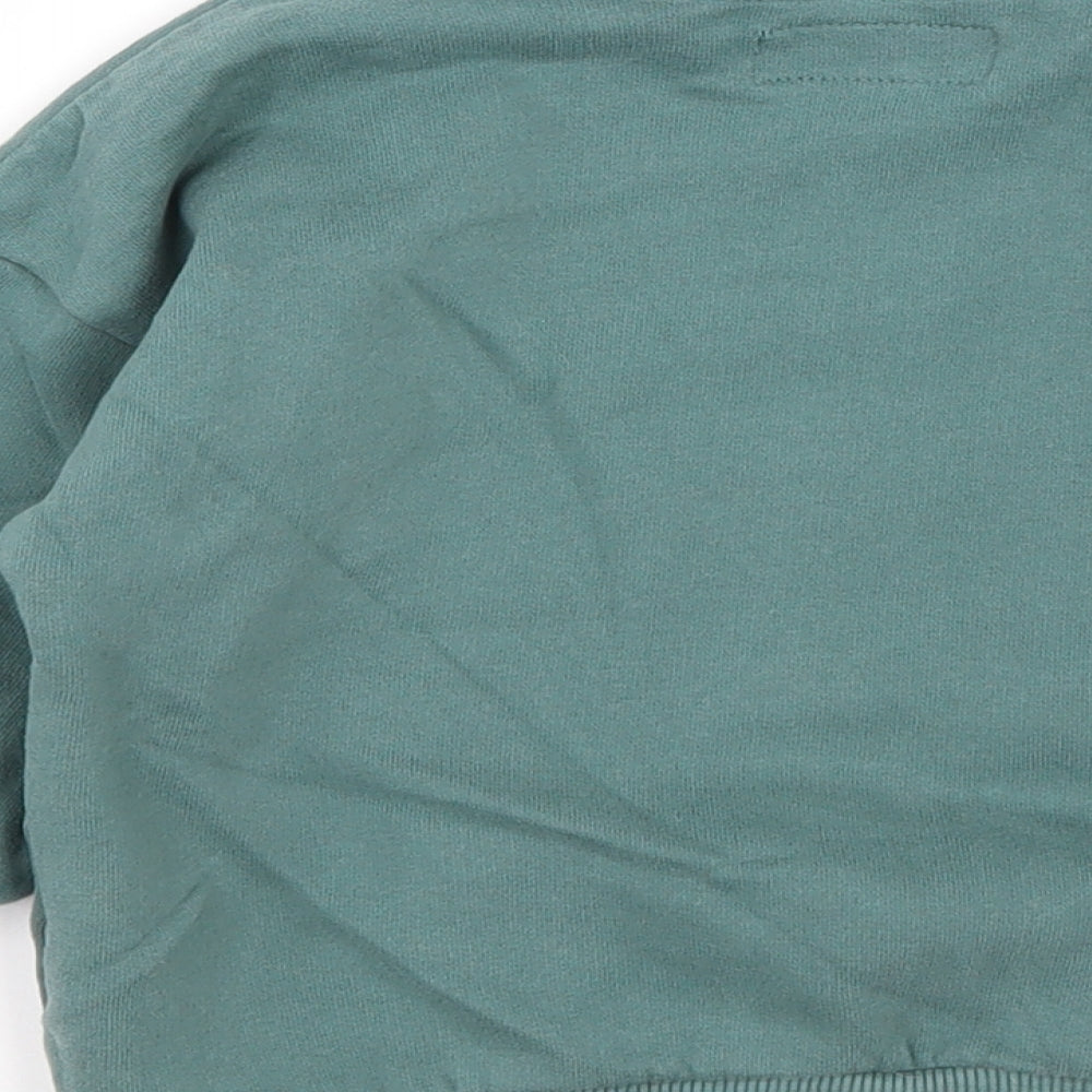 NEXT Boys Green  Cotton Pullover Sweatshirt Size 2-3 Years