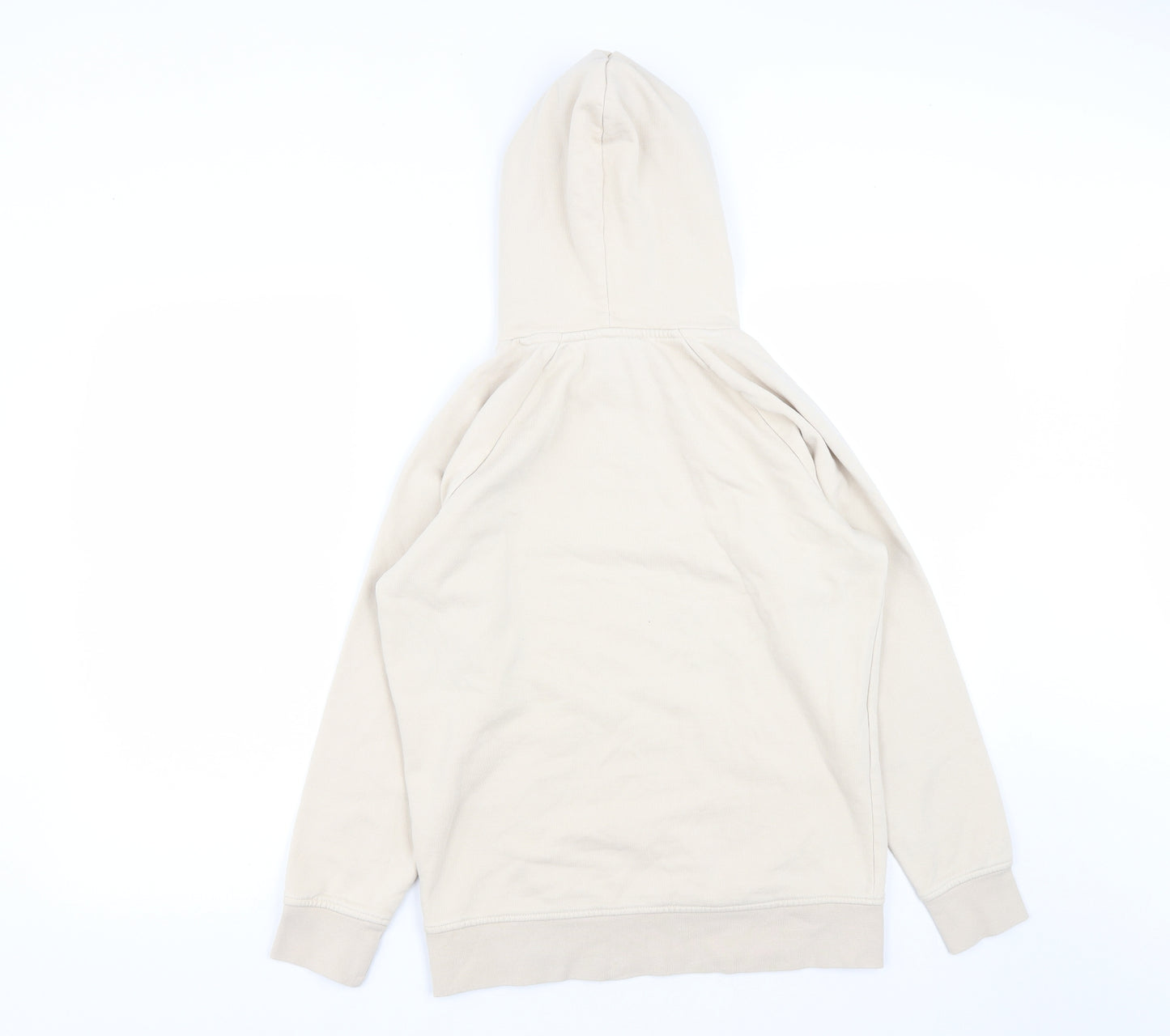 George Boys Beige  Cotton Pullover Hoodie Size 12-13 Years