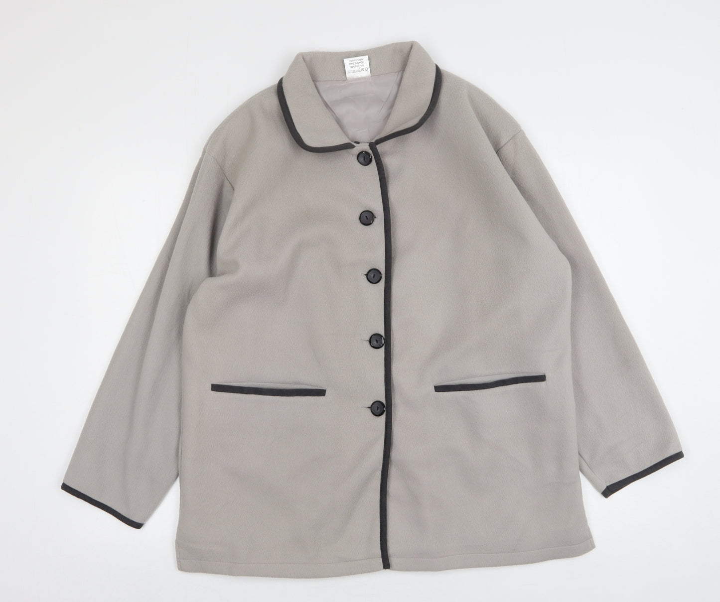 Preworn Womens Grey   Jacket Coatigan Size M