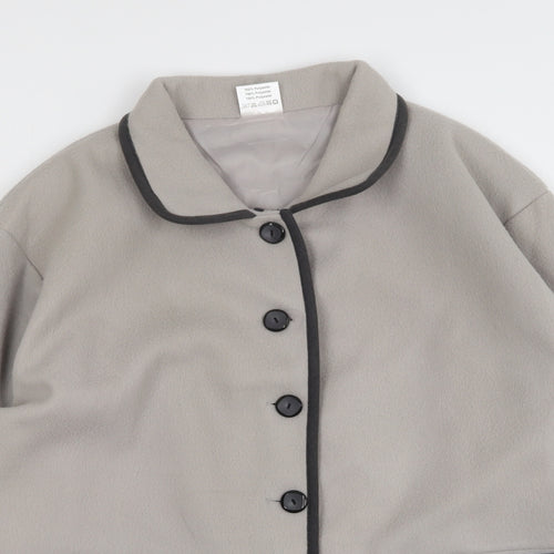 Preworn Womens Grey   Jacket Coatigan Size M