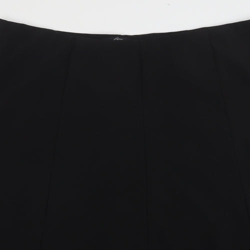 Bonmarché Womens Black Floral Polyester A-Line Skirt Size 20