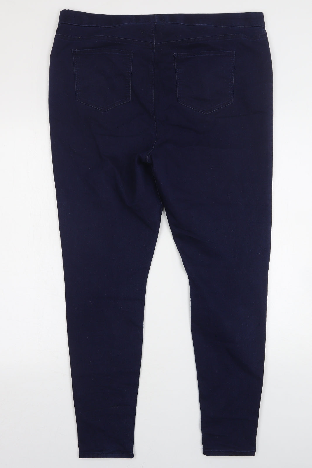 Papaya Womens Blue  Cotton Jegging Jeans Size 18 L29 in Regular