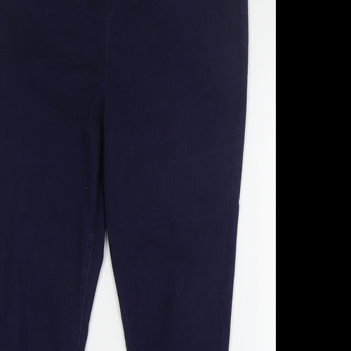 Papaya Womens Blue  Cotton Jegging Jeans Size 18 L29 in Regular