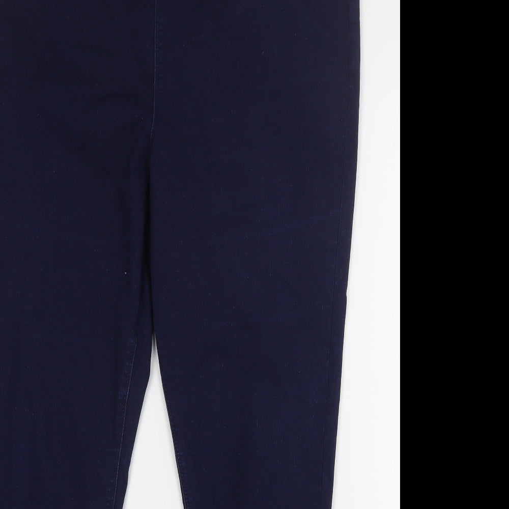 Papaya Womens Blue  Cotton Jegging Jeans Size 18 L29 in Regular