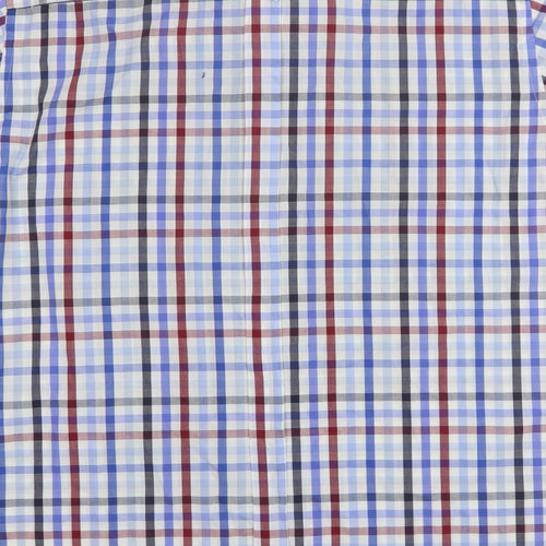 Ben Sherman  Mens Multicoloured Check Cotton  Button-Up Size L Collared