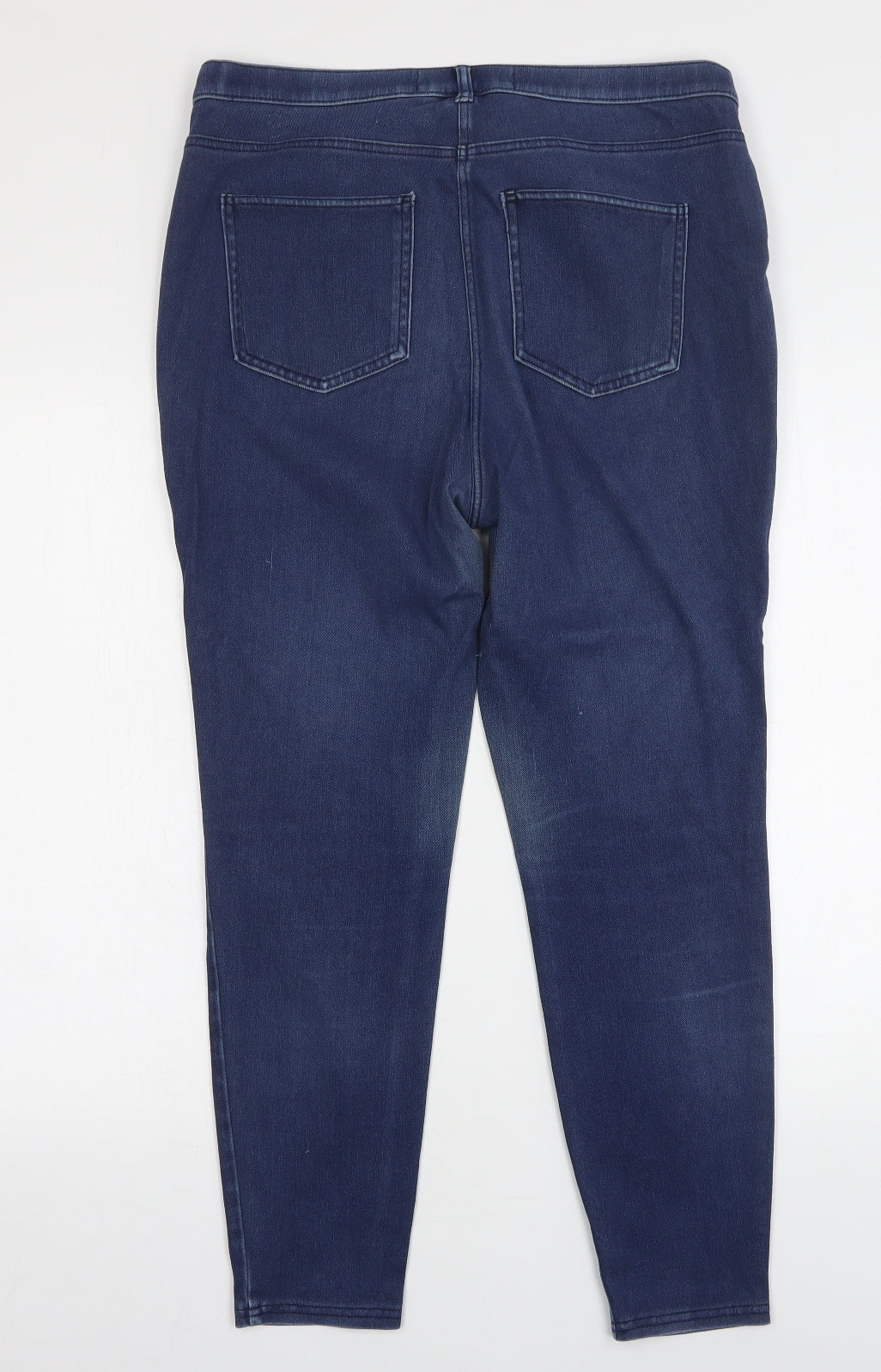 NEXT Womens Blue  Cotton Jegging Jeans Size 16 L26 in Regular