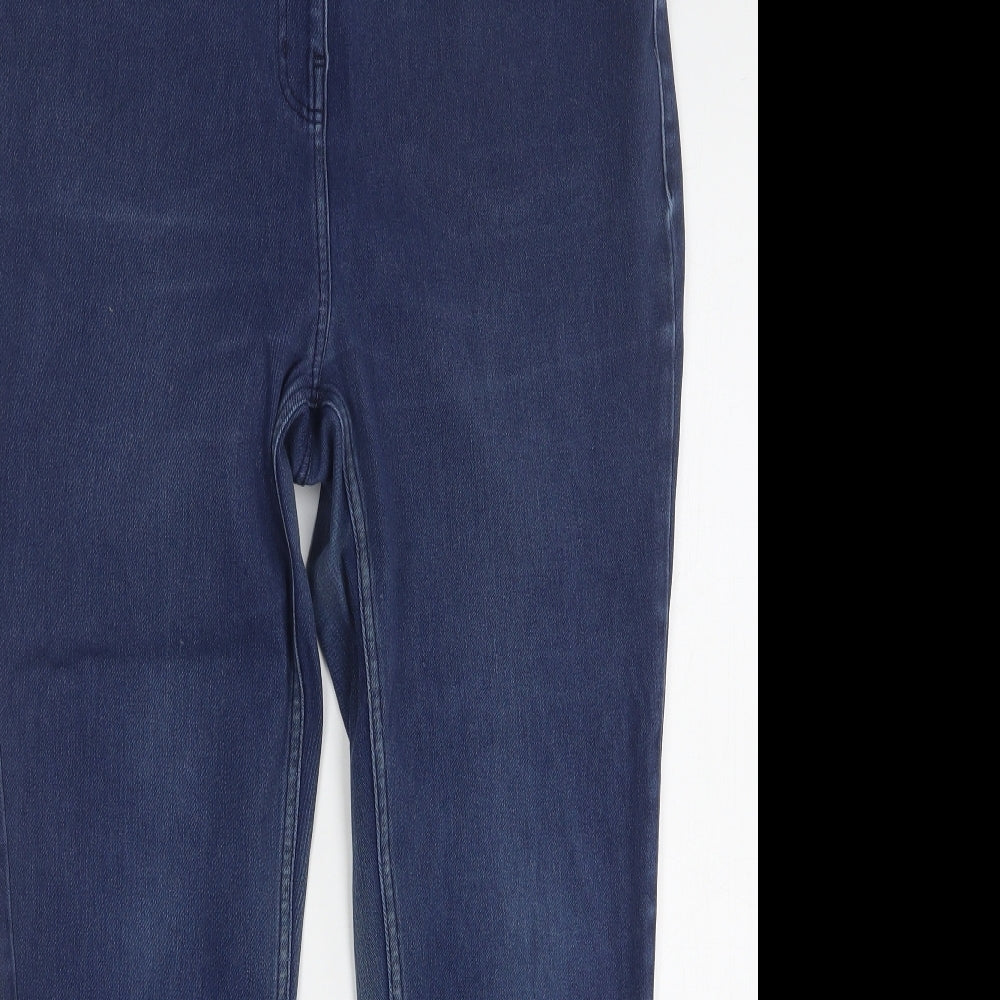 NEXT Womens Blue  Cotton Jegging Jeans Size 16 L26 in Regular