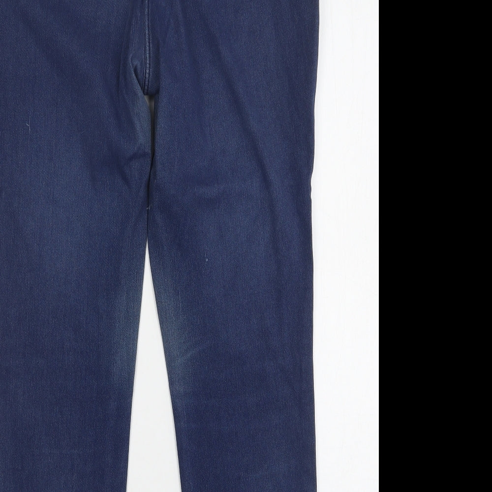 NEXT Womens Blue  Cotton Jegging Jeans Size 16 L26 in Regular