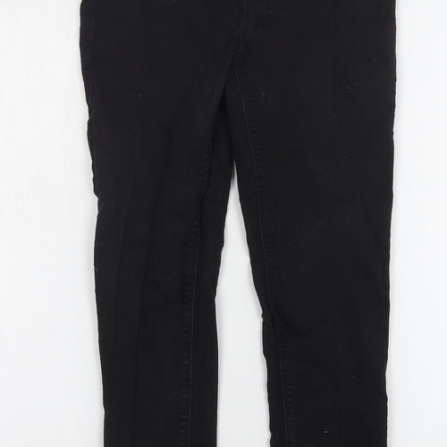 Matalan Womens Black  Cotton Jegging Jeans Size 8 L26 in Regular