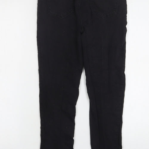 Matalan Womens Black  Cotton Jegging Jeans Size 8 L26 in Regular
