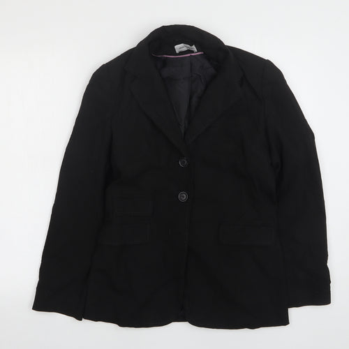 Atmosphere Womens Black  Polyester Jacket Suit Jacket Size 8