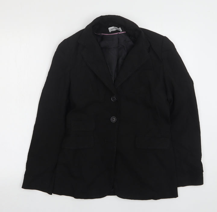 Atmosphere Womens Black Polyester Jacket Suit Jacket Size 8
