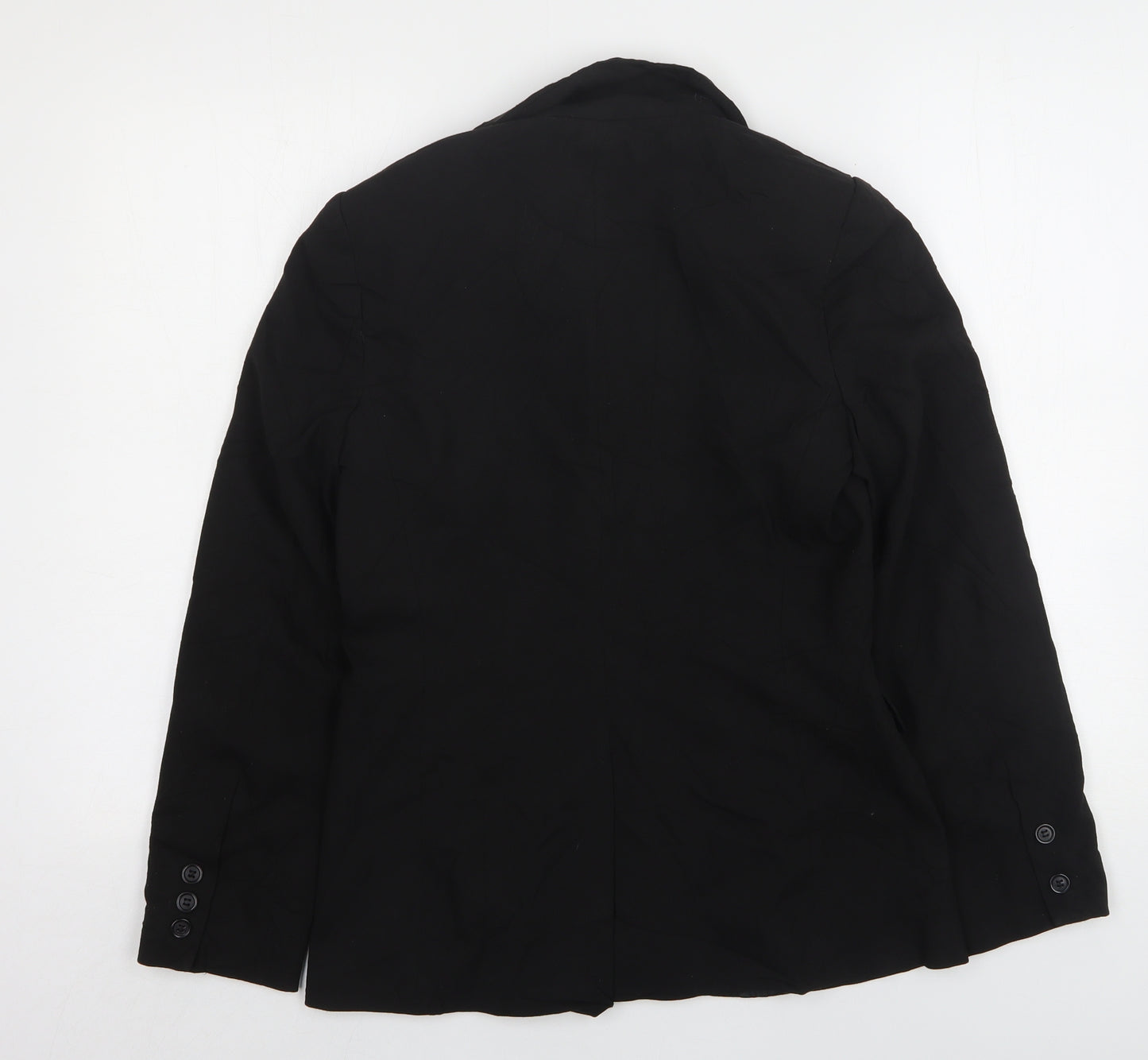 Atmosphere Womens Black  Polyester Jacket Suit Jacket Size 8
