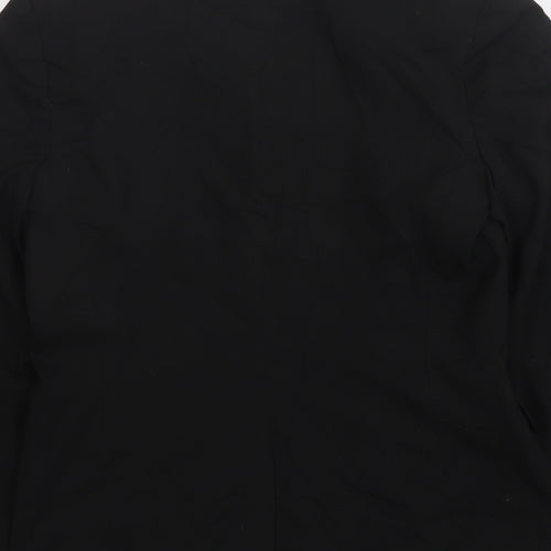 Atmosphere Womens Black  Polyester Jacket Suit Jacket Size 8