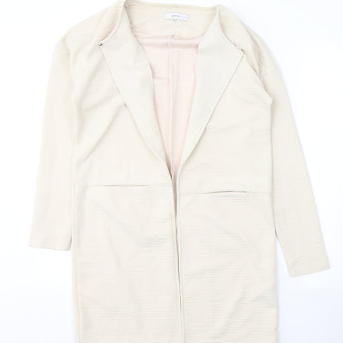 Soyaconcept Womens Beige V-Neck  Polyester Cardigan Jumper Size S