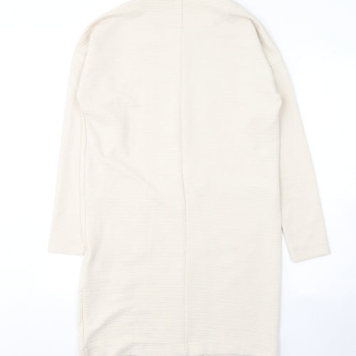 Soyaconcept Womens Beige V-Neck  Polyester Cardigan Jumper Size S