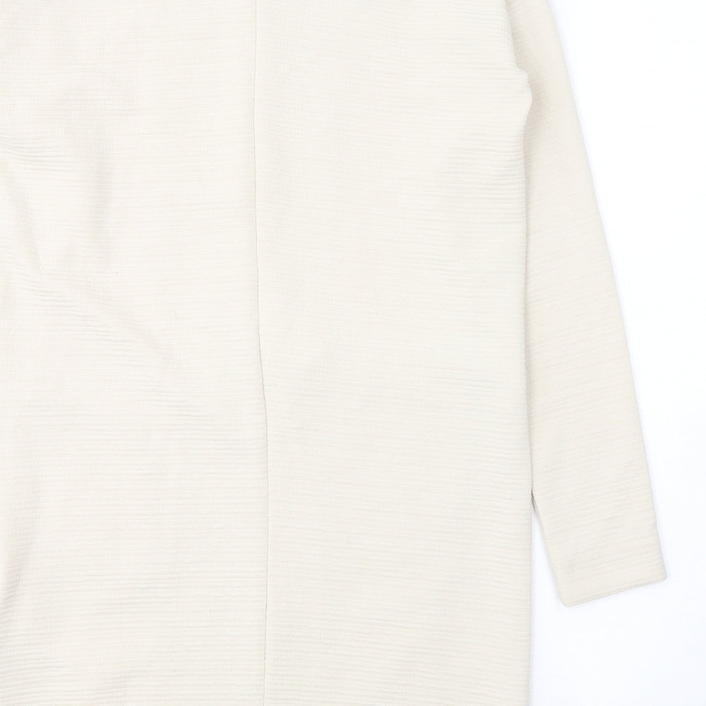 Soyaconcept Womens Beige V-Neck  Polyester Cardigan Jumper Size S