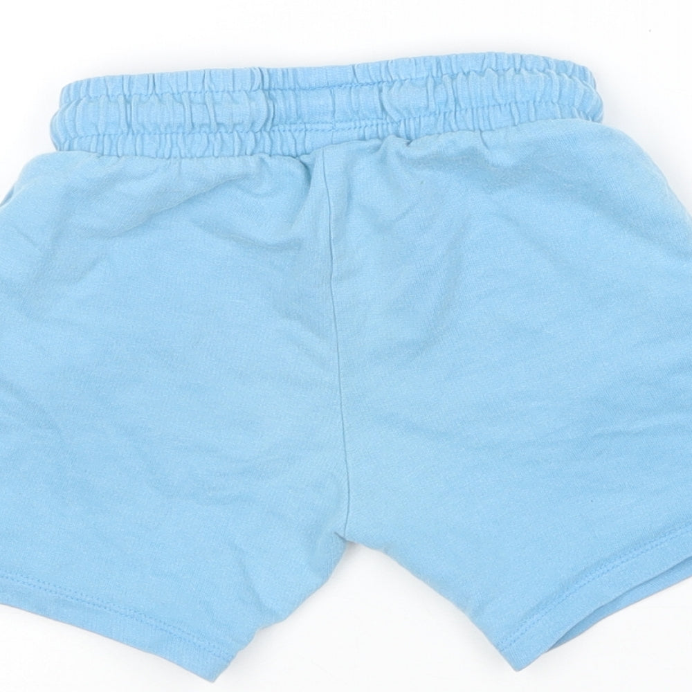 NEXT Boys Blue  Cotton Sweat Shorts Size 2-3 Years  Regular