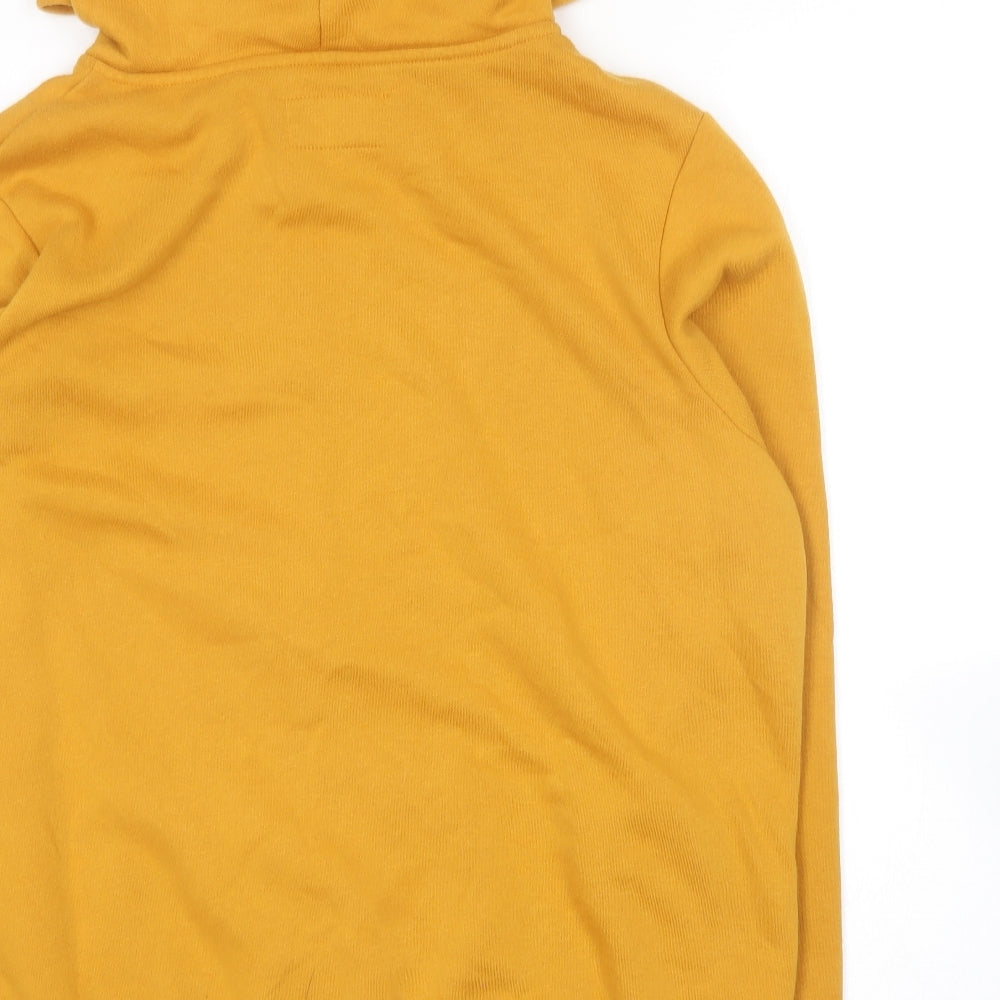 Primark Womens Yellow Polyester Full Zip Hoodie Size 18 - `