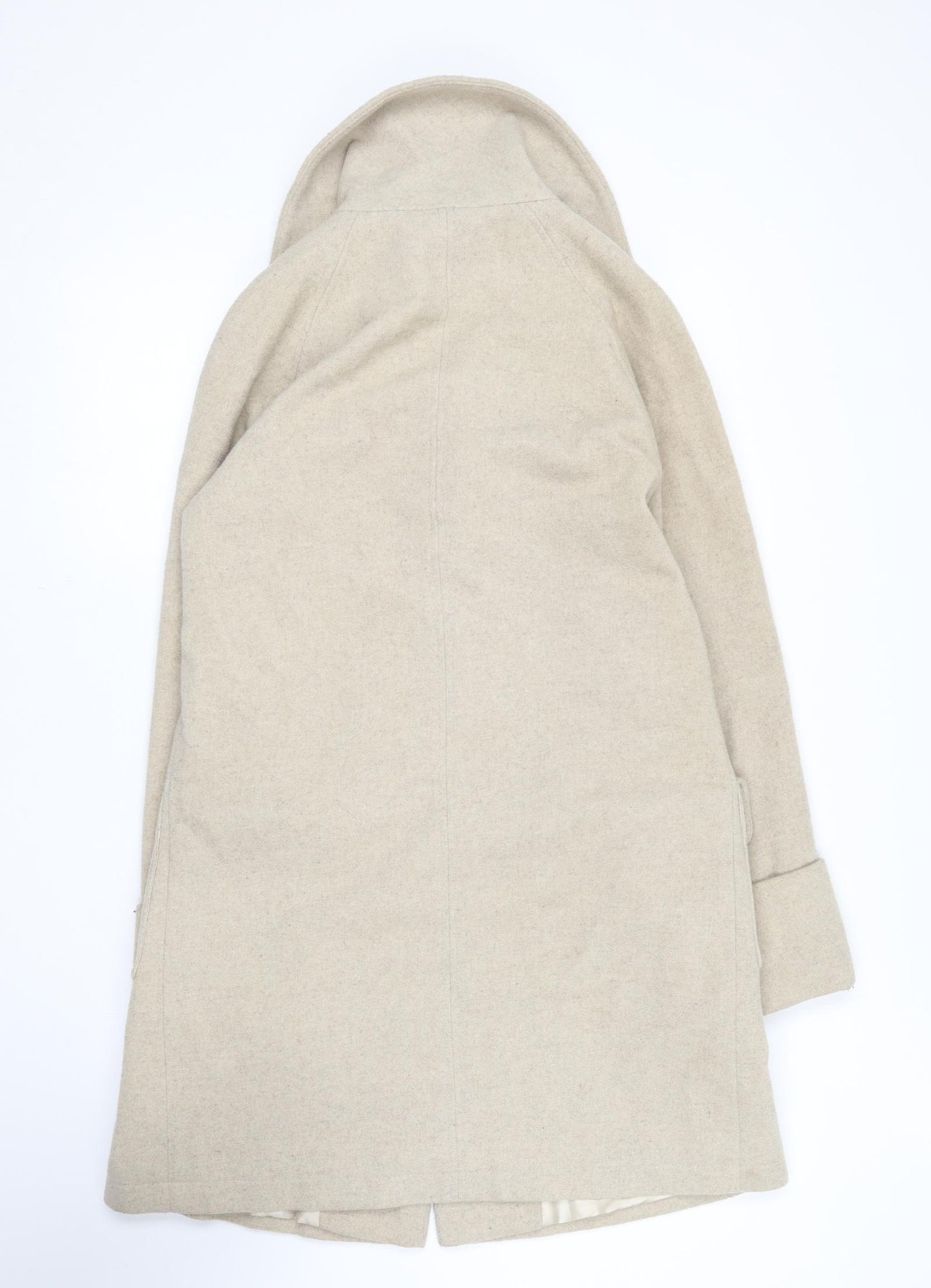 George Womens Beige   Overcoat Coat Size 10