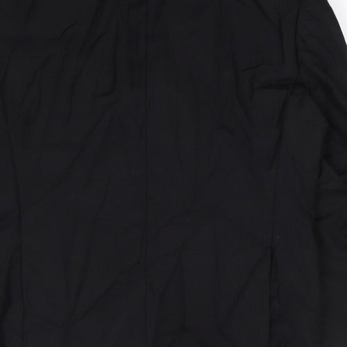 Moss Bros Mens Black  Wool Tuxedo Suit Jacket Size 44