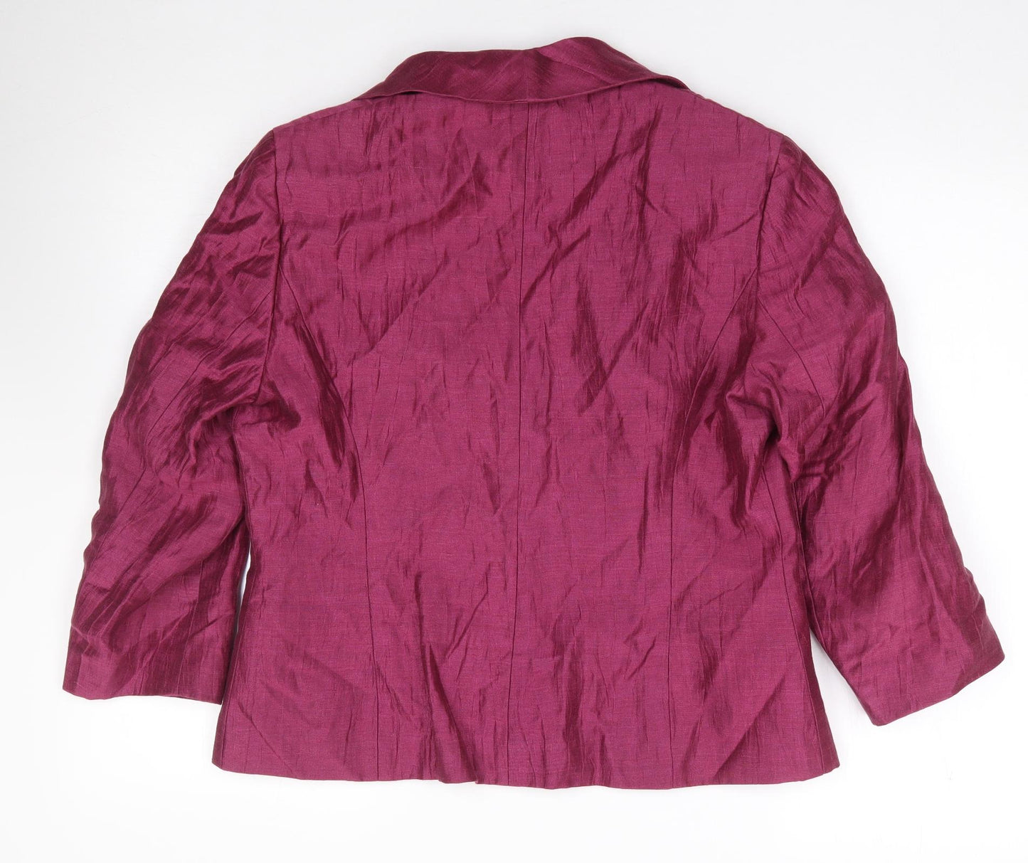 Precis Petite Womens Purple   Jacket  Size 14  Button