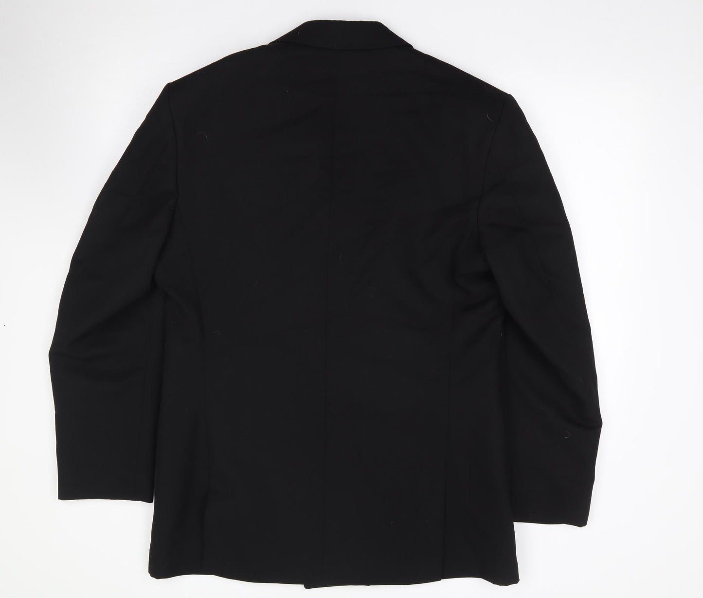 Miller Rayner Mens Black  Wool Jacket Suit Jacket Size 40