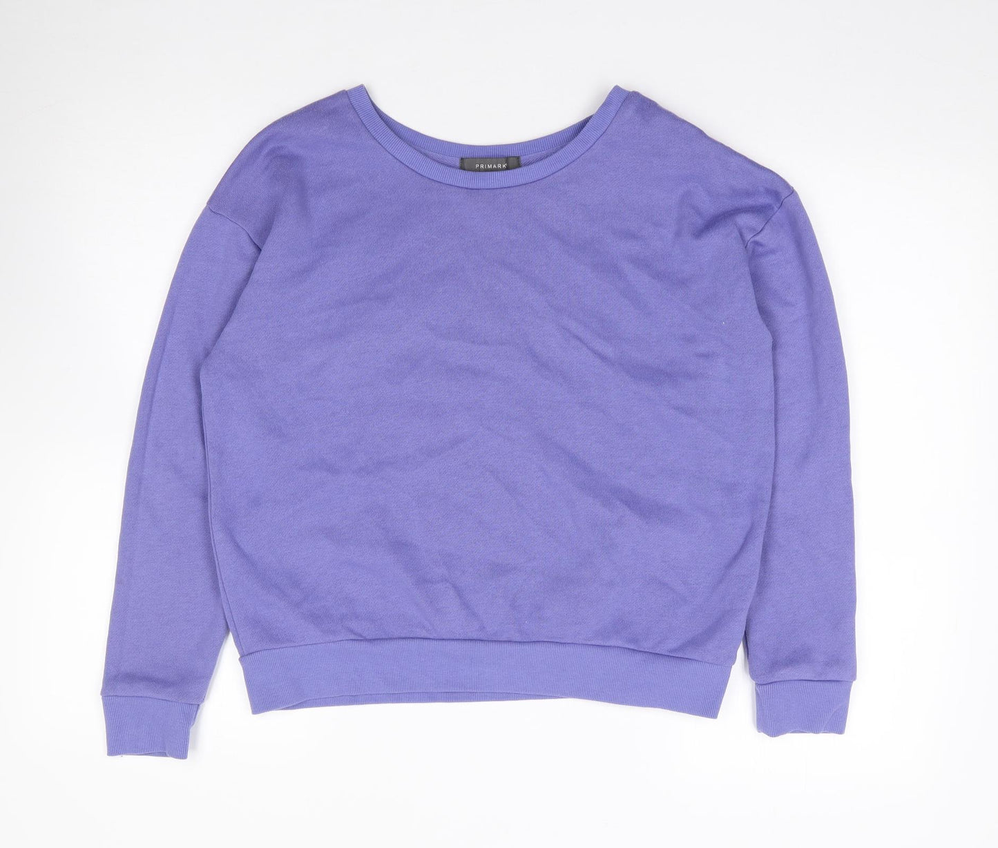 Primark Womens Purple  Polyester Pullover Sweatshirt Size 8  Pullover